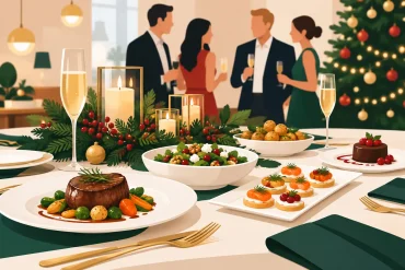 Christmas Party Menus Guests Remember